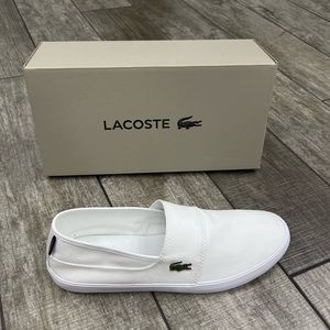 100% Authentic Mens Lacoste Marice BL shoe / slip on - New with Box